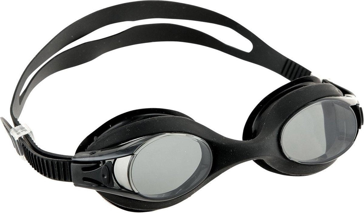 Happy People Zwembril Goggles Unisex Anti-fog 17 Cm Zwart