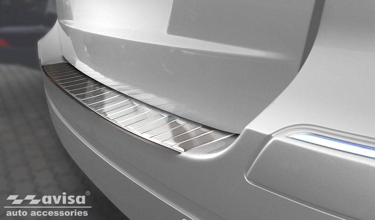 Avisa RVS Achterbumperprotector passend voor Mercedes B-Klasse W245 2005-2008 'Ribs'