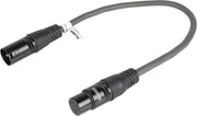 Sweex 3-pins XLR (m) - 5-pins XLR (v) DMX adapter - 0