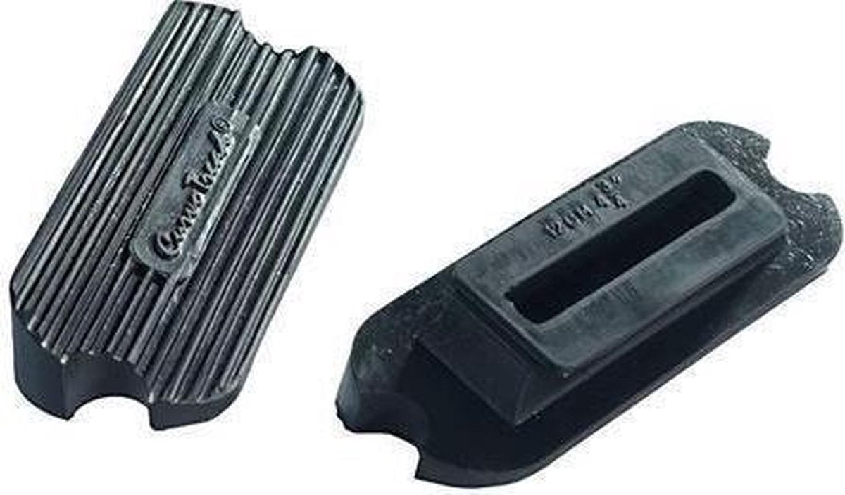 Horze Curvo Stijgbeugelinleggen Black 11cm