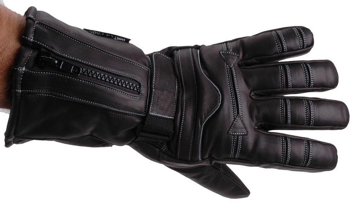 Handschoen Bobotech Winter Luxe | Maat LEcht leer met waterdichte Thinsulate voering