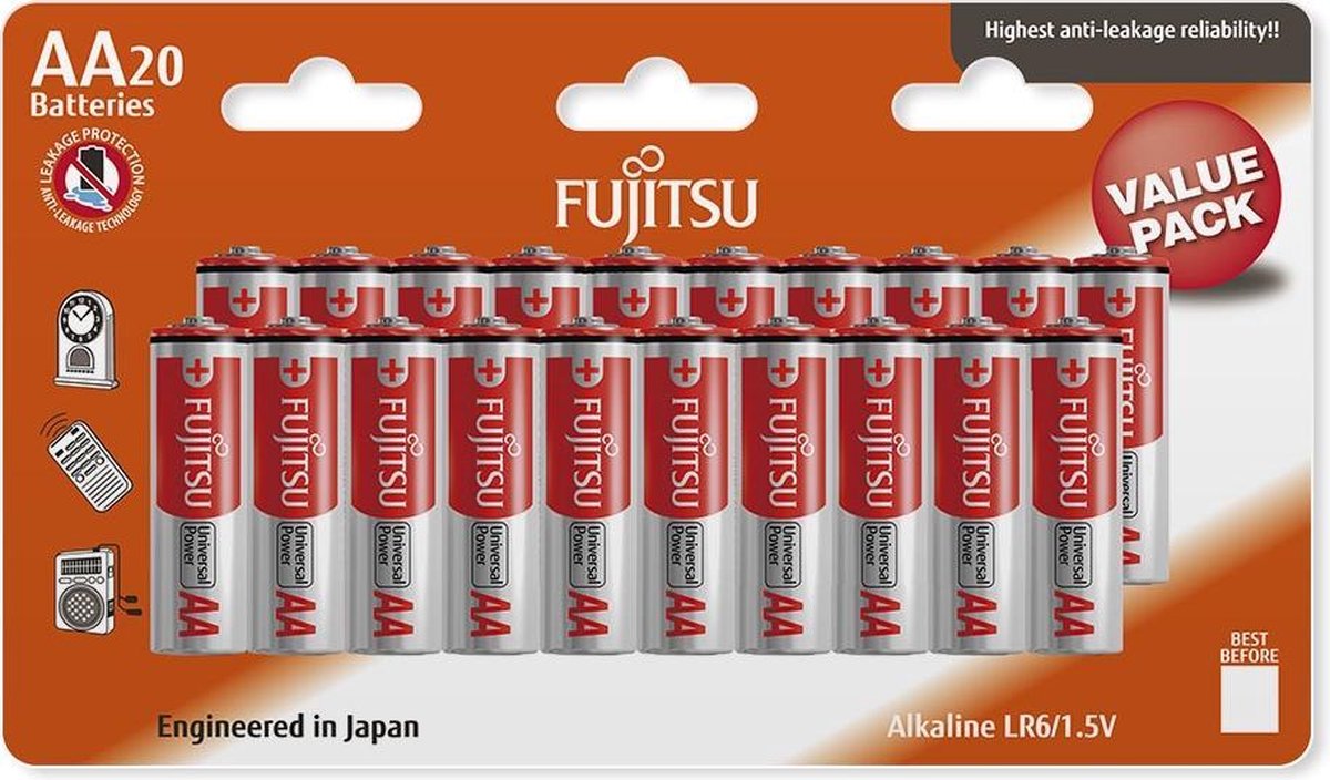 Fujitsu LR6(20B)FU Single-use battery AA Alkaline 1