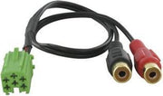 Renault Mini-ISO naar Tulp verloopkabel