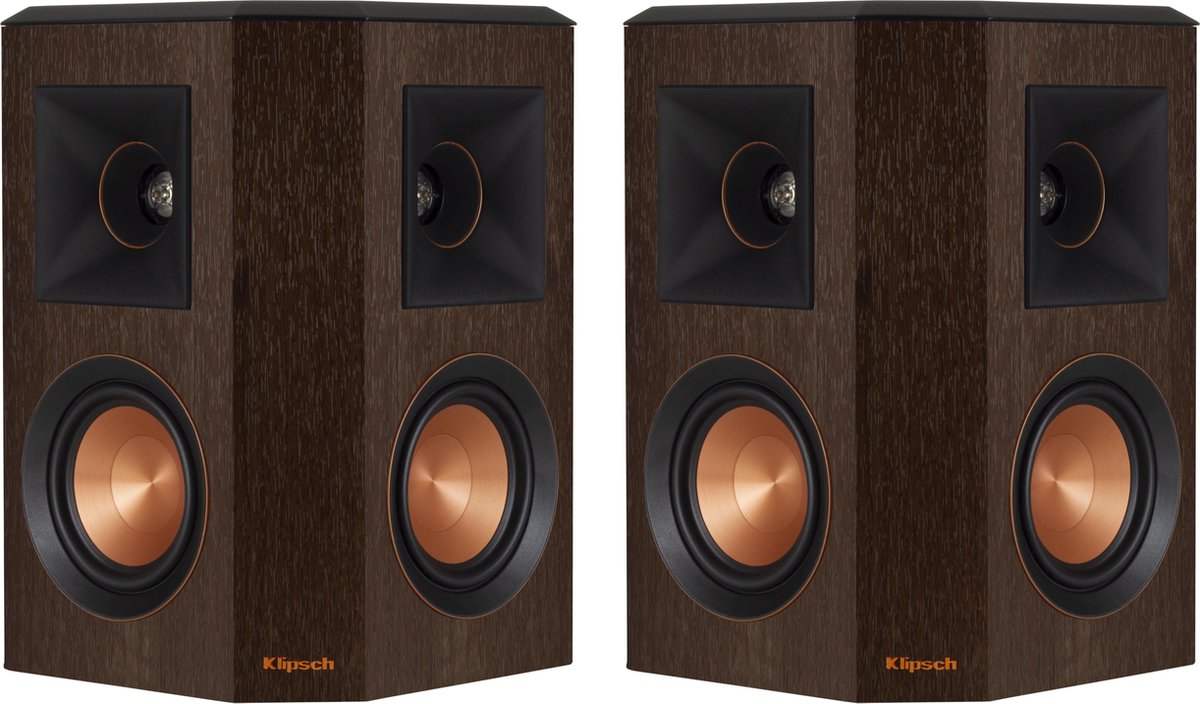 Klipsch RP-402S Surround speaker Walnoot/Set