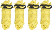 Redcliffs Scheerlijnen - Set van 4 - Geel - Nylon - 3.8 Meter - Kamperen