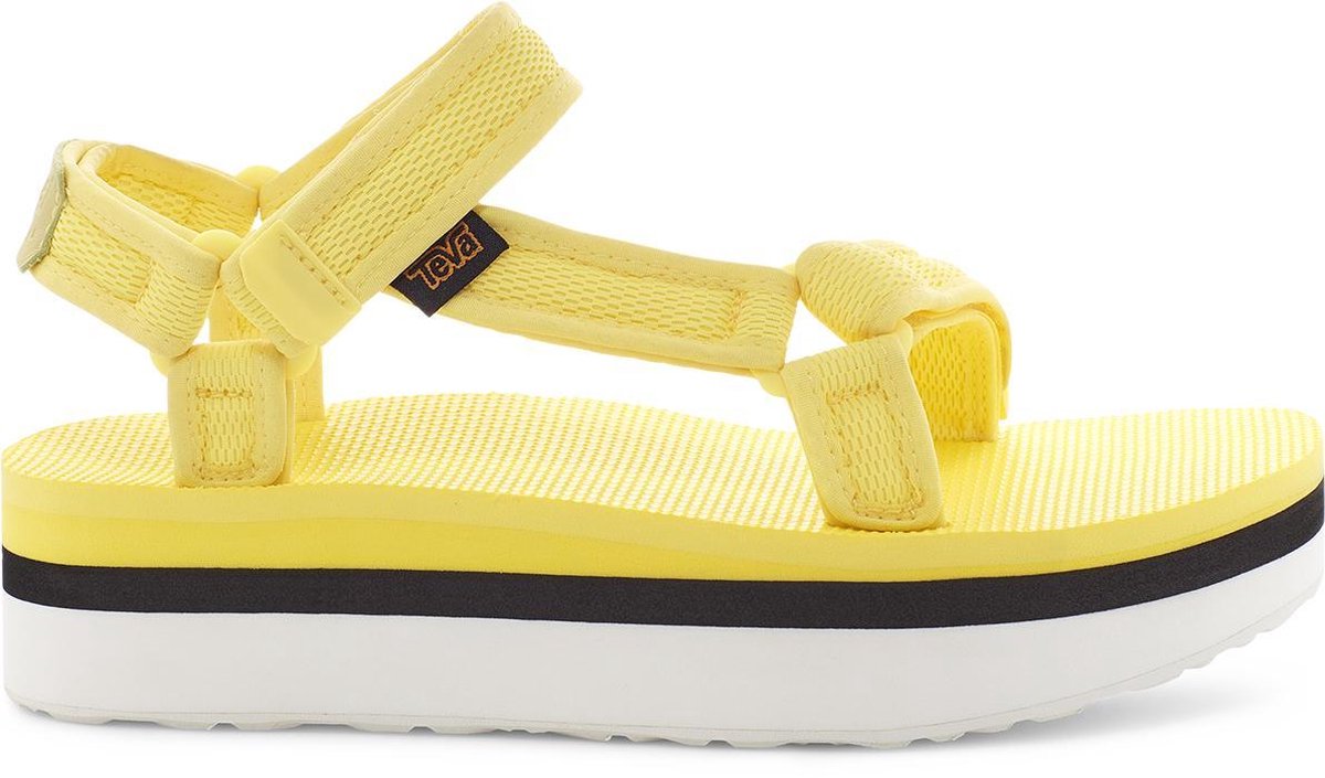 TEVA - W FLATFORM UNIVERSAL MESH PRINT LIMELIGHT - limelight - Vrouwen - Maat 36
