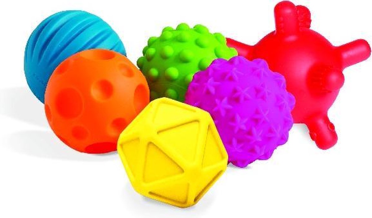 Edushape - Mini Sensory Balls 6 pack (862126)