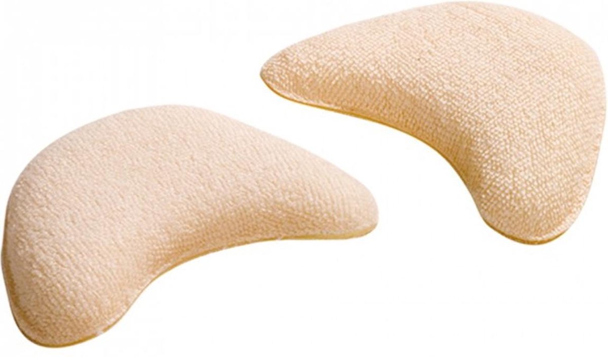 Hielbeschermers - 2 stuks - Hielkussentjes - Beige