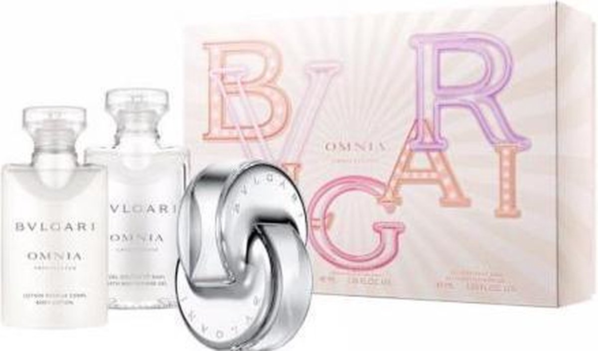 Bvlgari Omnia Crystalline EDT 40 ml + SG 40 ml + BL 40 ml (woman)