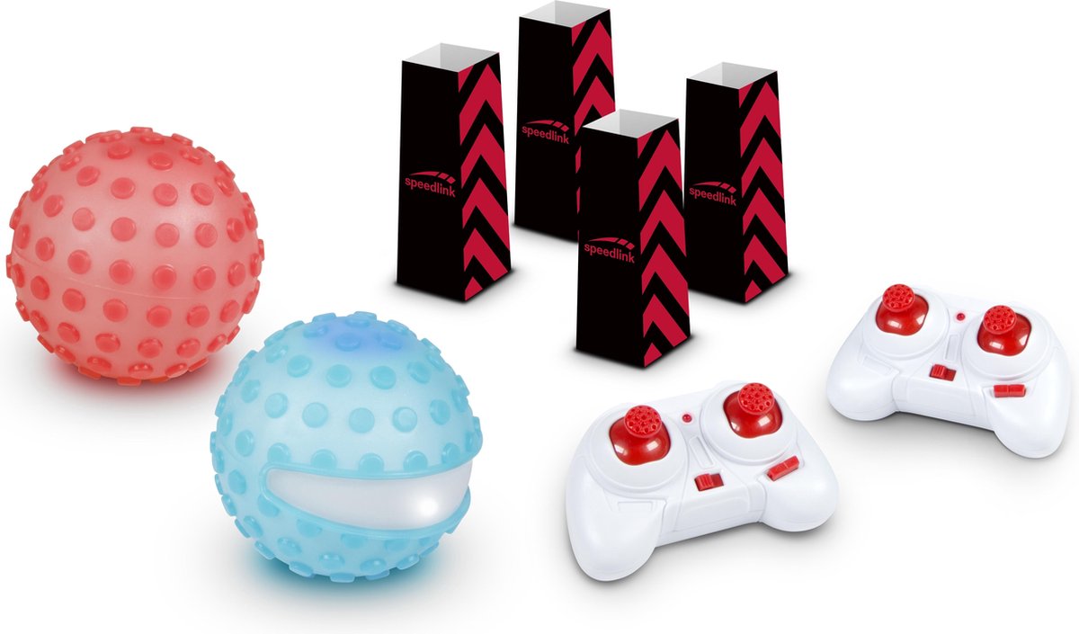 Speedlink Racing Spheres Competition Set - Speelgoed Drones - Race & Win - Rood / Blauw