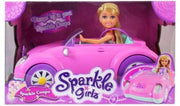Ab Toys Sprankle Girls Met Auto 13 X 19 X 14 Cm Roze