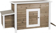Woodland Kippenhok Life Time 2 Cottage - 100 x 65 x 82 cm - Bruin