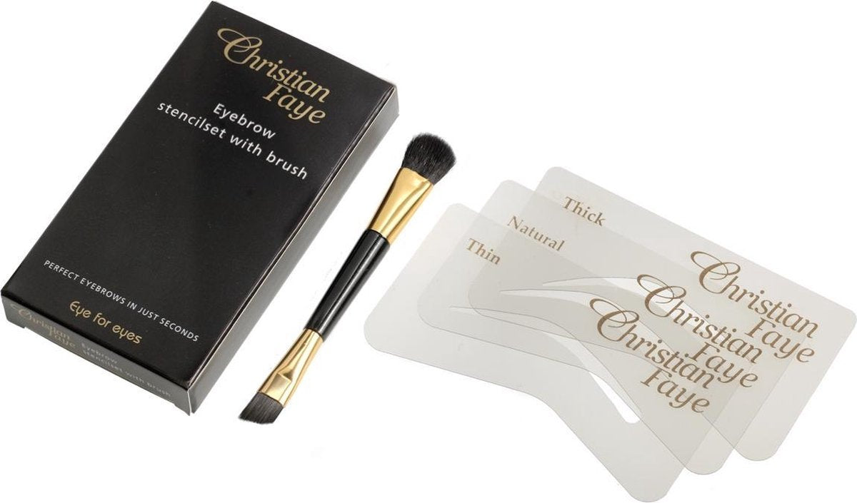 Christian Faye Brush / Stencil Set