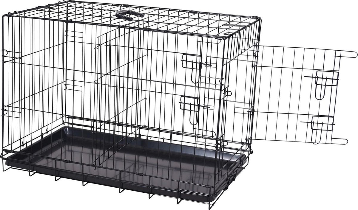 Adori Bench Divider Zwart - Los scheidingspaneel voor hondenbench - 44.8 x 44 cm