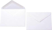 Envelopes White 13x9.2cm Premium Opaque (50 pieces)