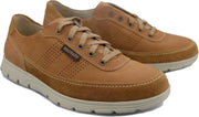 Mobils by Mephisto KENDRIX lederen herensneaker tobacco bruin *EXTRA BREED* - Maat 40.5
