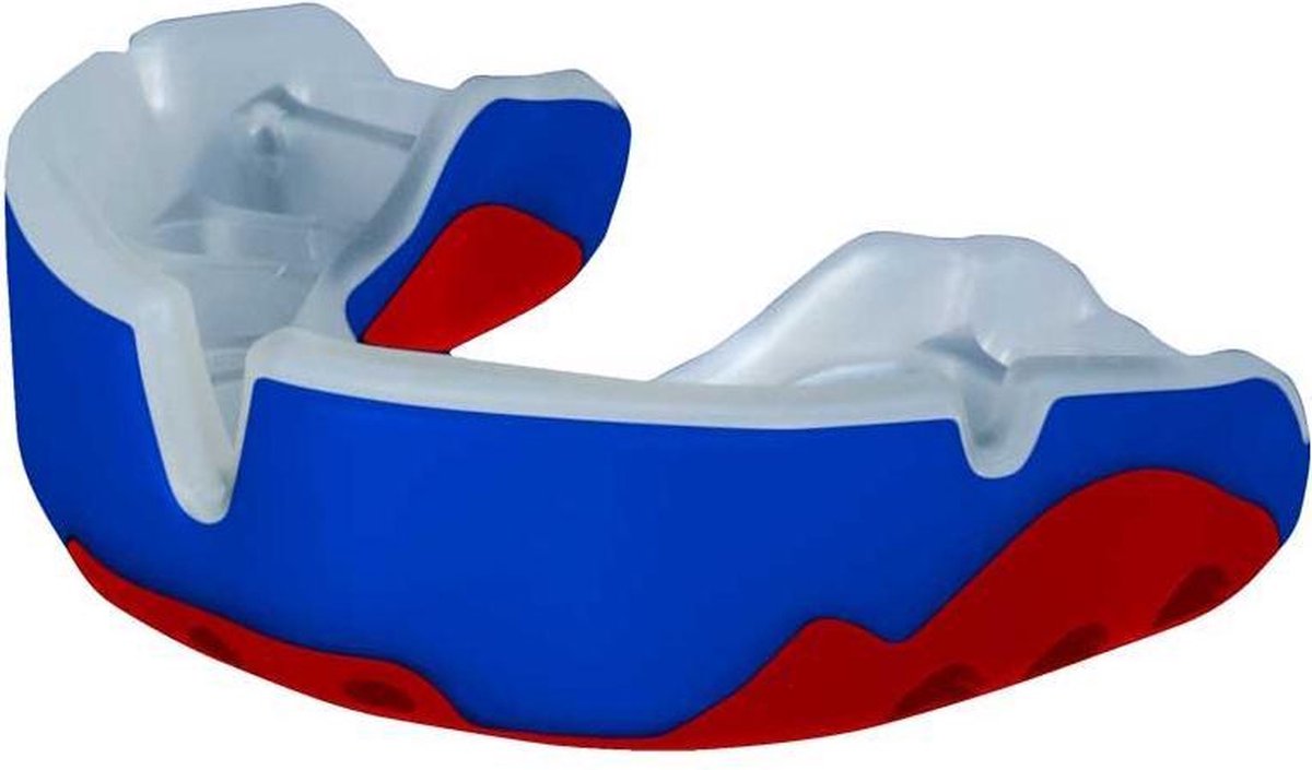 Stag Opro Platinum Hockeybitje - Gebitsbeschermers  - blauw kobalt - ONE