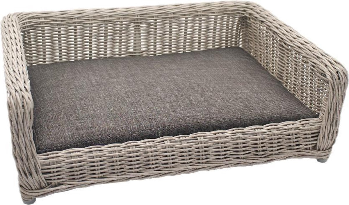 Hondenmand Comfort - Graphite - 75x56x25 cm