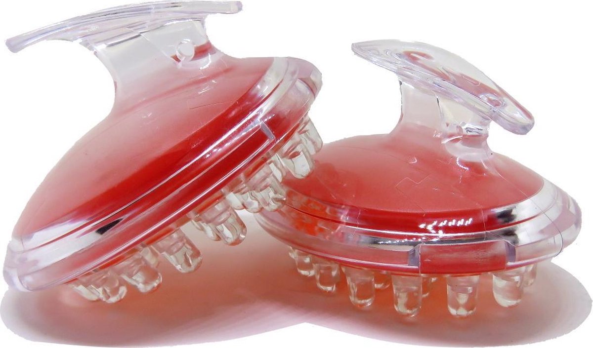 B&P - Massage borstel  cellulitis - 2 stuks – badborstel  - cellulite roller - cellulite massage apparaat oranje - anti cellulitis borstel - bad borstel - huidborstel - douche borstel - detox  - lichaamsborstel
