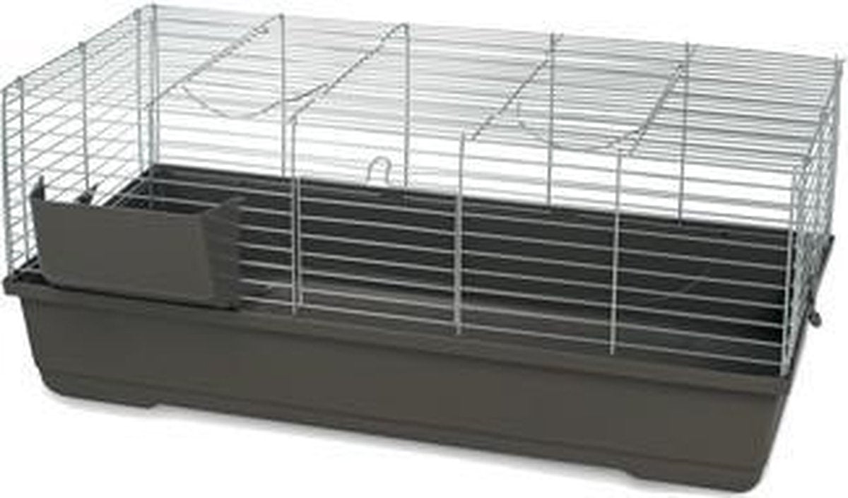konijn/caviakooi baldo 100cm chroom/mokka