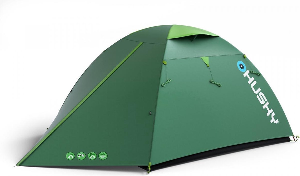 Husky Koepeltent Bird 270 Cm Polyester/Nylon - Groen - 3 Persoons