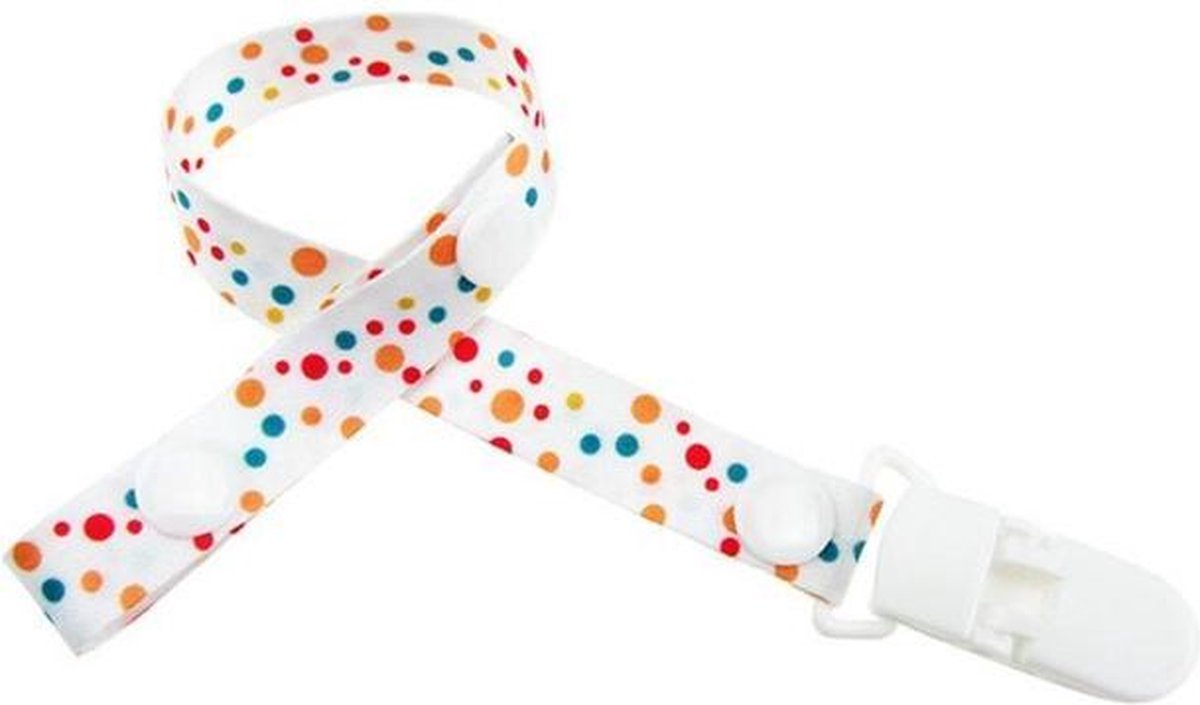 JillyBee - Speenkoord - Speen - Koord - Rondjes - Multicolor