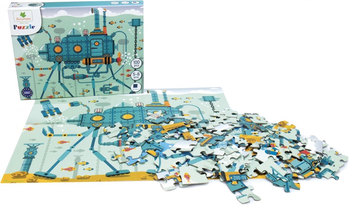 Faujas PUZ006 puzzel 100 stuk(s)