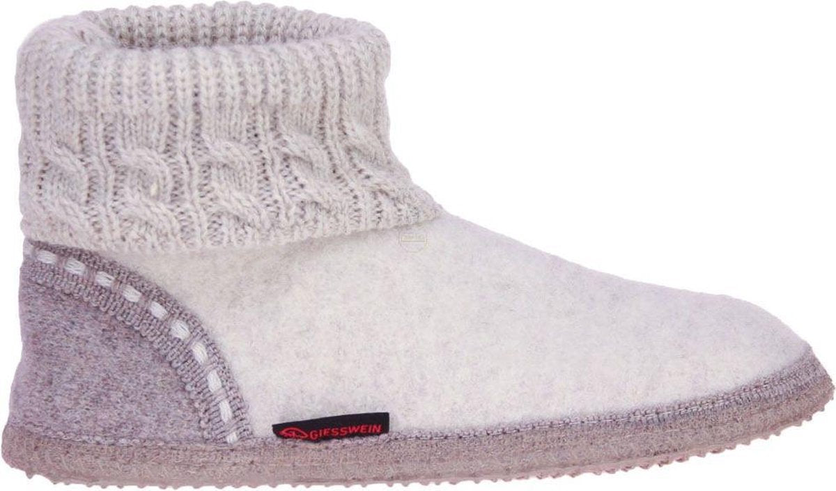 Giesswein Freiburg Beige Pantoffel