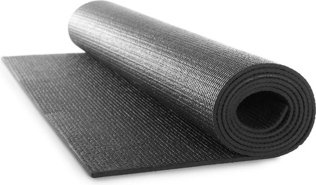 Orange85 Yoga Mat - Zwart - 173 cm - Foam - Yoga - Fitness - 1cm Dik