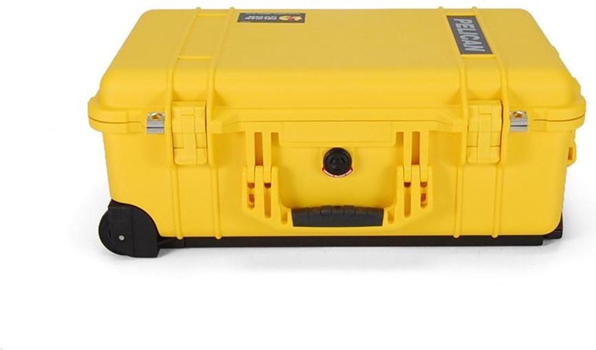 Peli 1510 Waterdichte Camerakoffer Geel met Foam Interieur