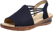 ARA - dames sandaal - blauw - maat 40