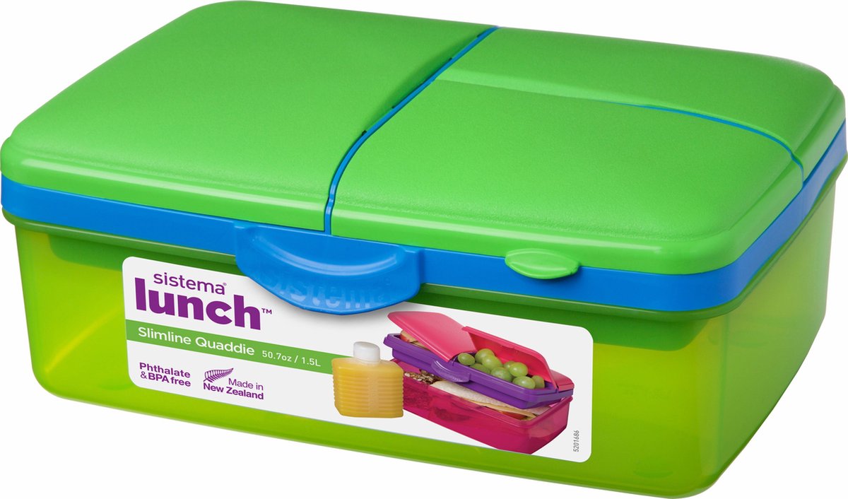Sistema Lunch - Slimline Quaddie Lunchbox - 1