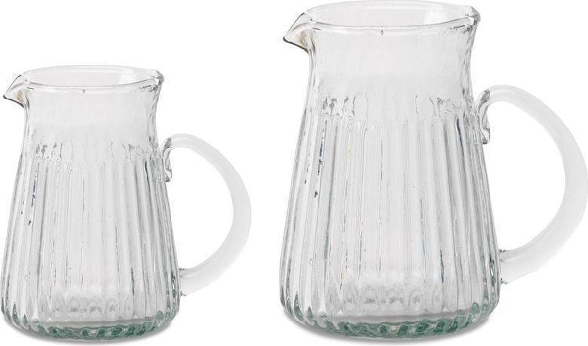 Nkuku Ruri Glass Jug - S