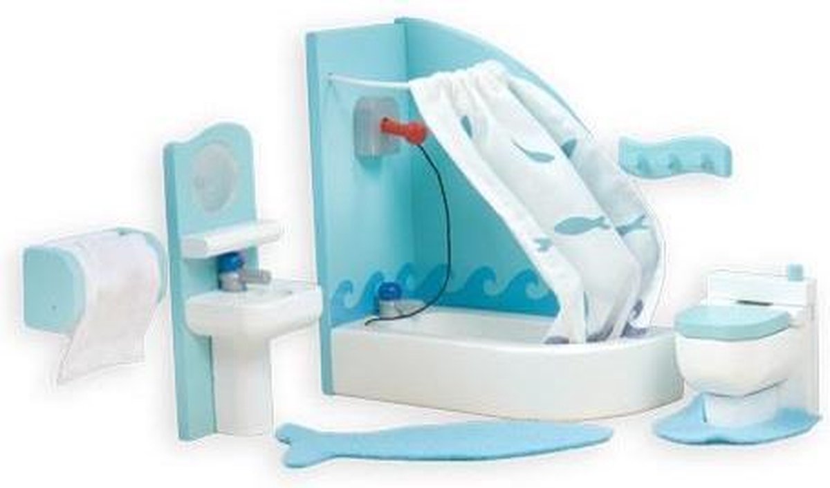 Le Toy Van Poppenhuismeubels Sugar Plum Badkamer - Hout