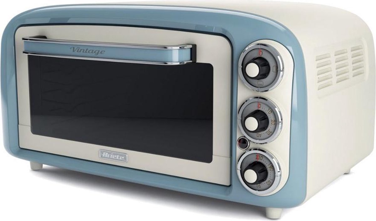 Ariete 979 - Vrijstaande mini retro oven - blauw