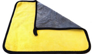 Gadgetpoint | Auto Doek | Schoonmaak Doek | Auto Wasdoek | Auto Wassen | Schoonmaakdoek | Grijs/Geel