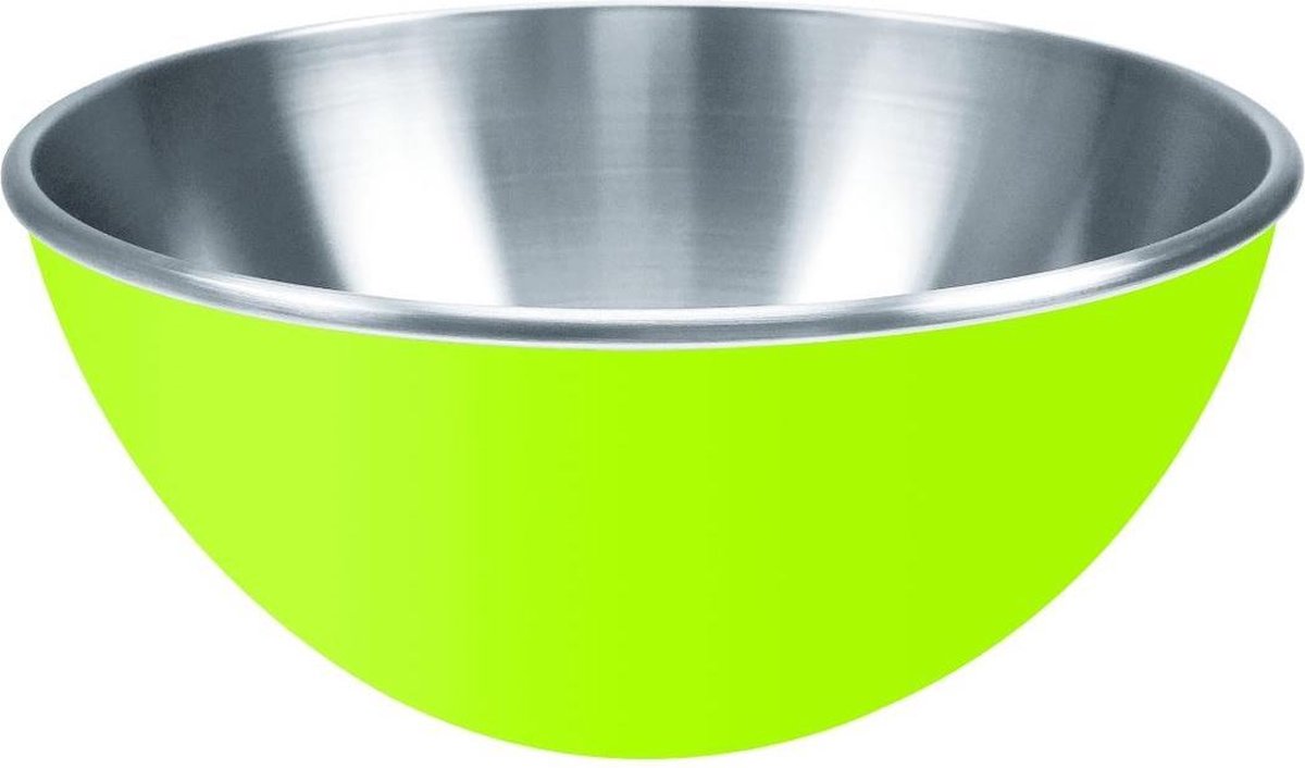 Zak!Designs Gemini Serveerschaal - Dubbelwandig - Rvs - 25 cm - Groen