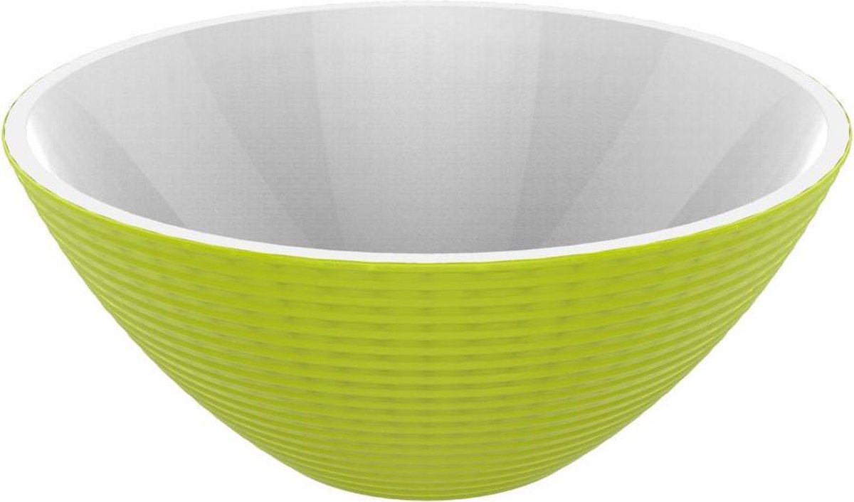 Zak!Designs Saladeschaal 2-Tone Acai - Ø 16 cm - 600 ml - Groen
