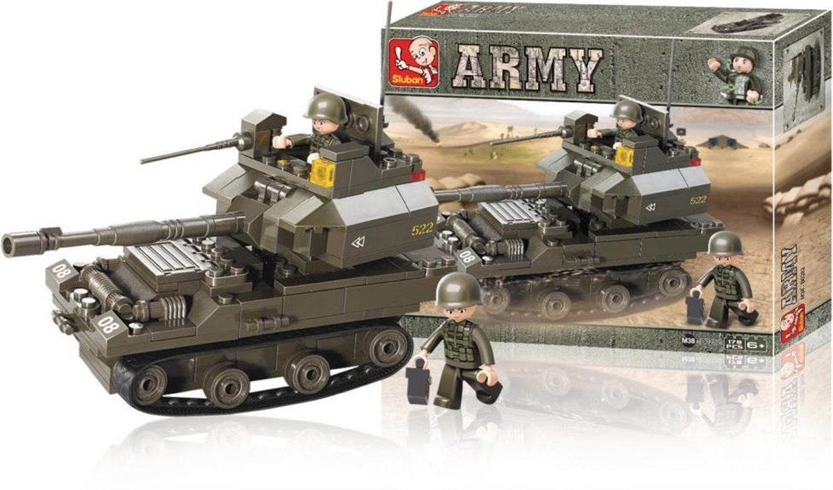 Sluban Army - Tank M38-B0282Sluban