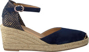Notre-V Luz10 Espadrilles - Met Sleehak - Dames - Blauw - Maat 40