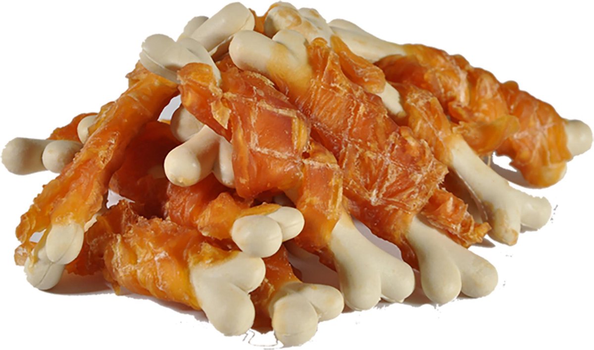 Chicken wrapped calcium bones 375g mini