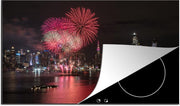 Luxe inductie beschermer Vuurwerk - 90x52 cm - Vuurwerk in New York  - inductiebeschermer