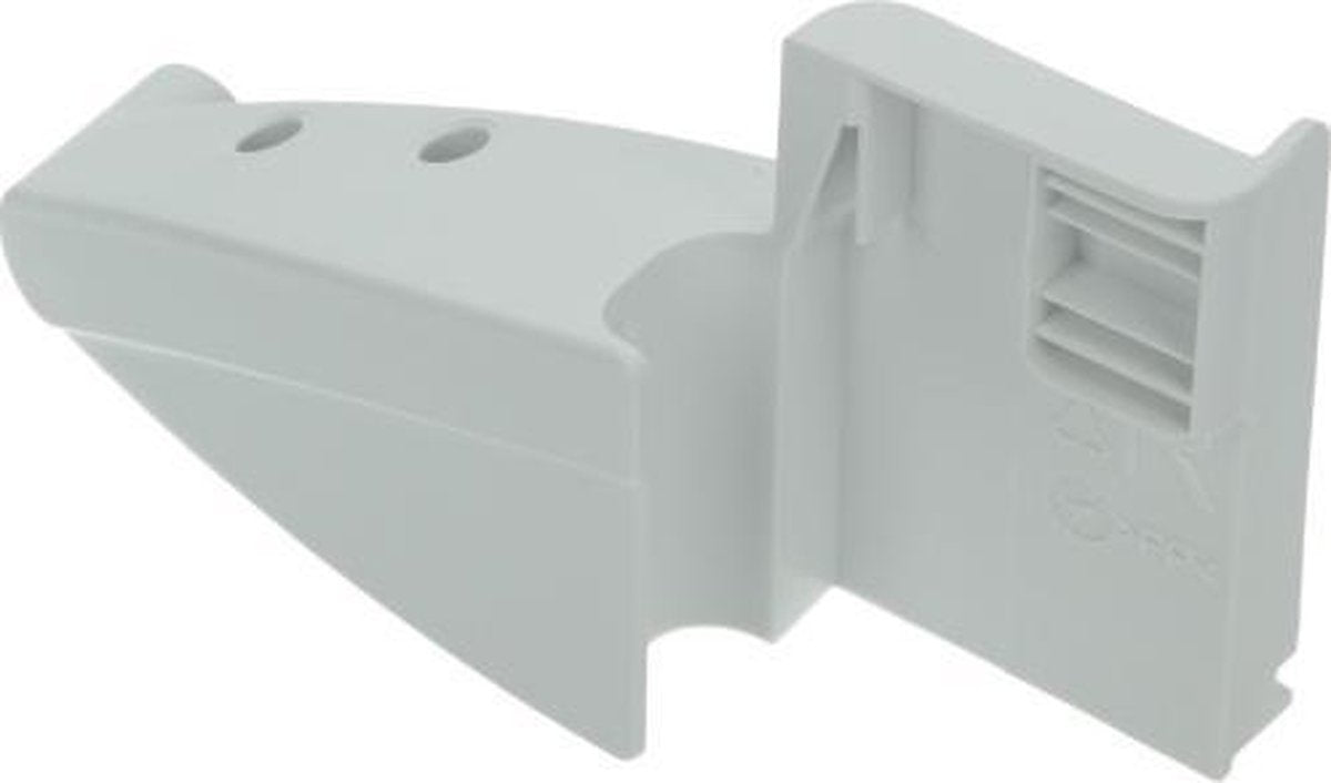 Houder bevestigingsplaatje  hoeksteun flessenrek onder RECHTS 115 x 36 x 60 mm koelkast Origineel Liebherr 054-15641