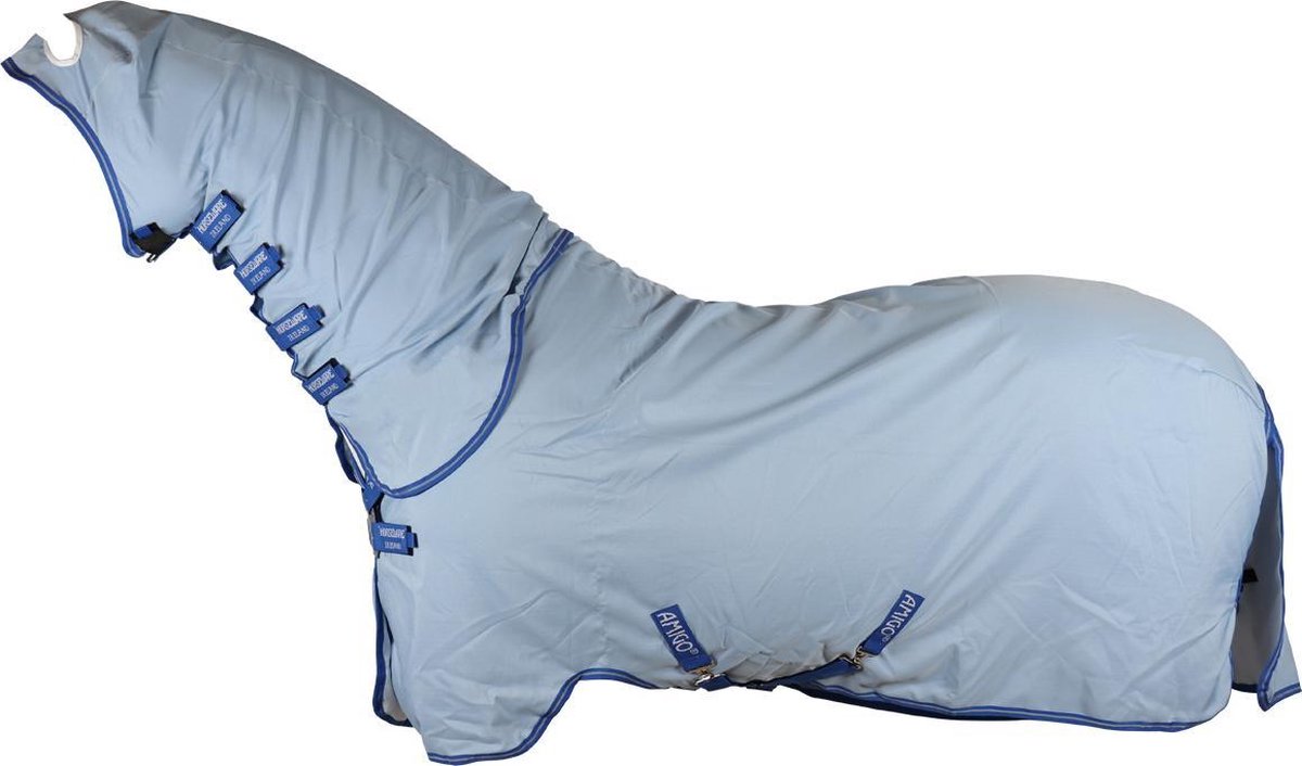 Horseware Eczeemdeken  Amigo Ripstop Hoody - Silver-blue - 213 Cm