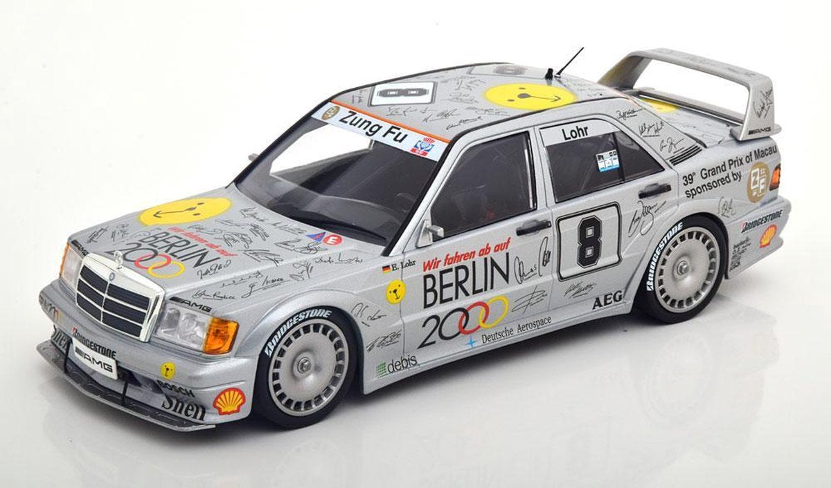 Mercedes-Benz 190E 2.5-16 EVO 2 Zung  Fu #8 Macao Guia Race 1992 - 1:18 - Minichamps