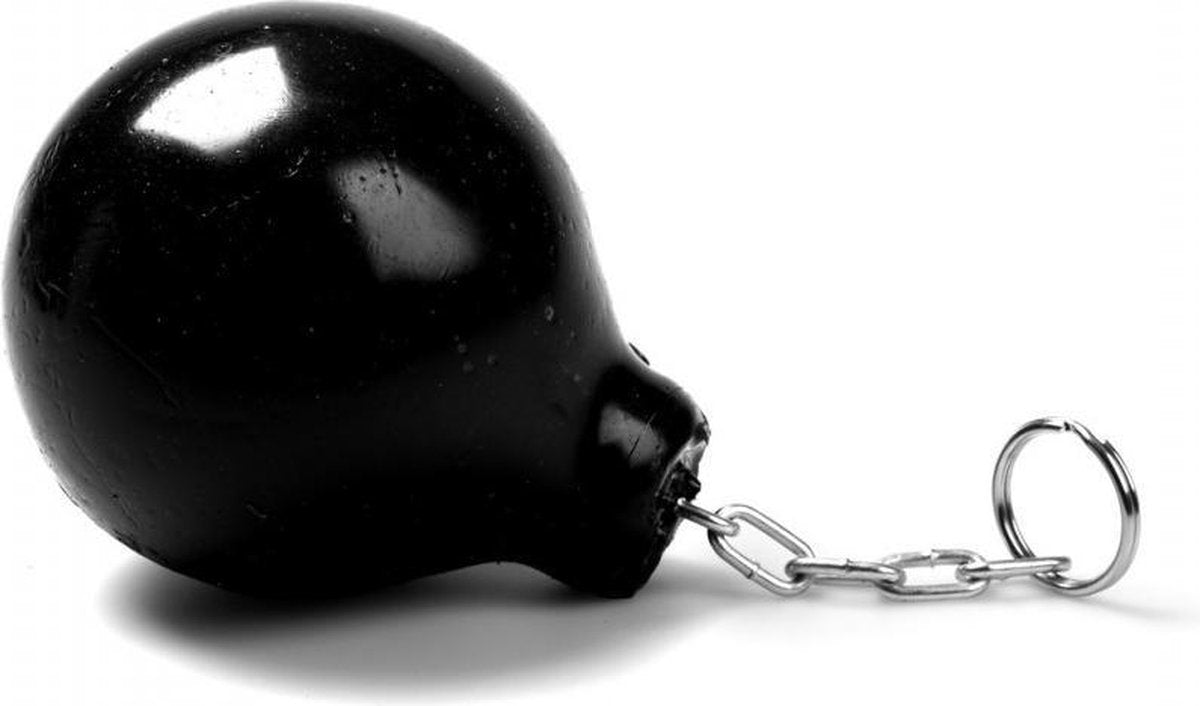 XXLTOYS - Loren - XXL Plug - Inbrenglengte 10 X 9 cm - Black - Uniek design Buttplug - Stevige Anaal plug - Made in Europe