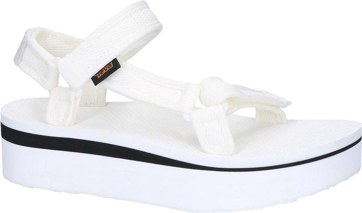 Witte Sandalen Teva Flatform