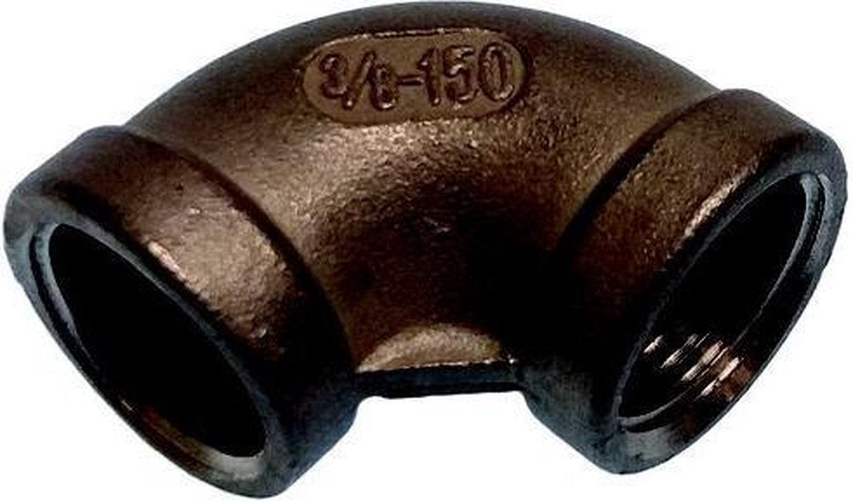 90º pijp elleboog female 3/8draad 2 stuks (GS30540)