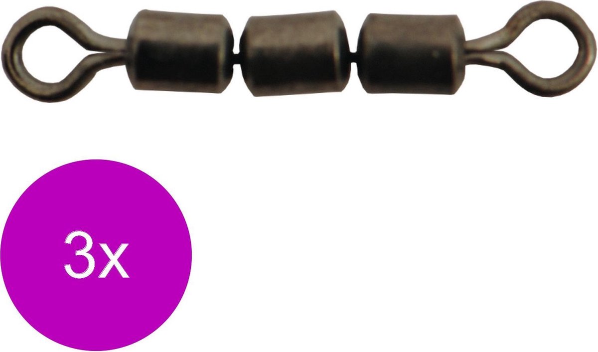 Albatros Connection Triple Wartel - Wartels - 3 x Zwart 10 stuks Allround 12