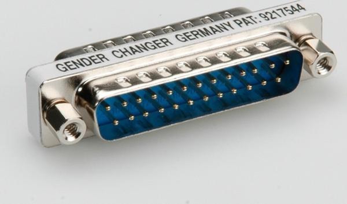ROLINE DB25 genderchanger M/M